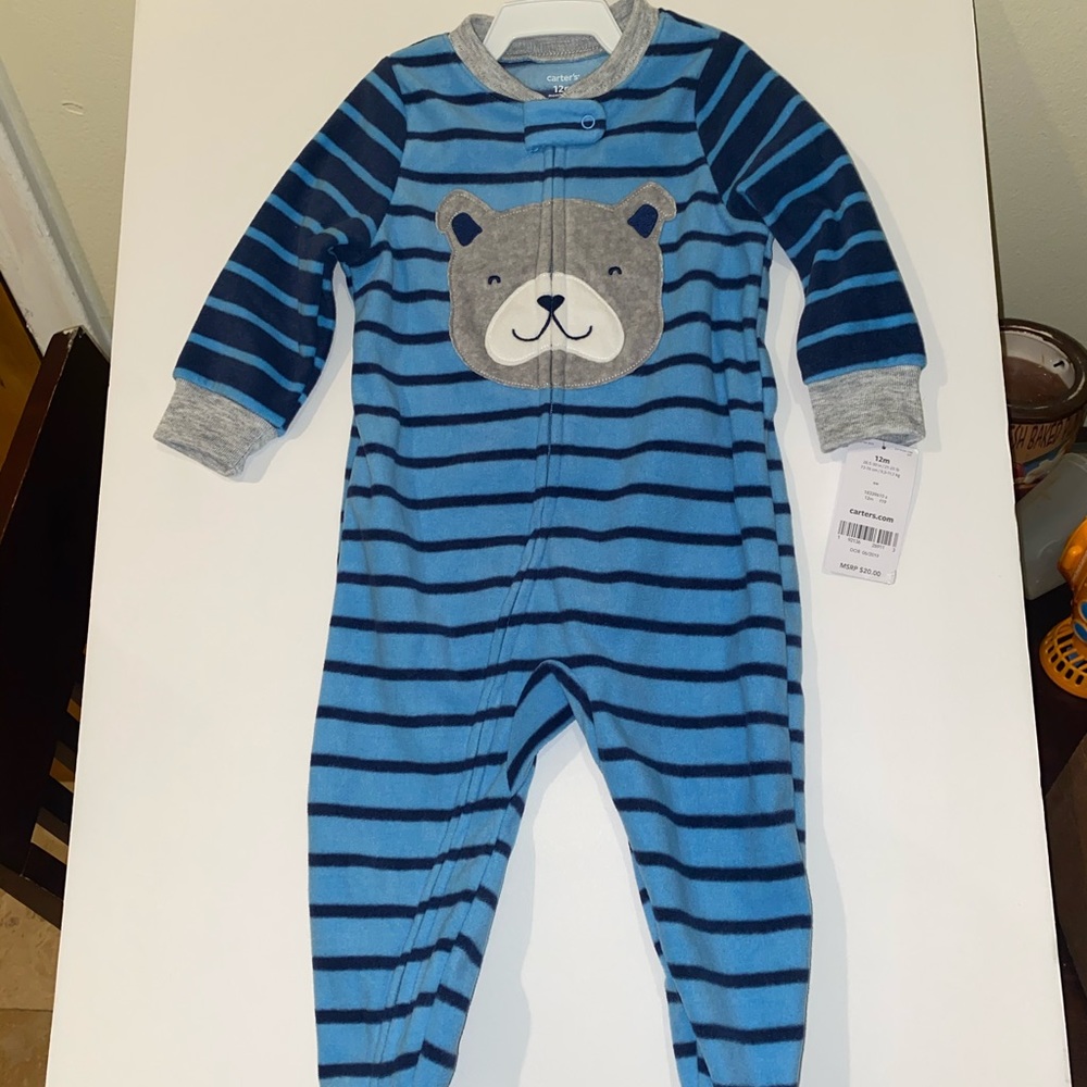 Carter’s Fleece 12 Month Sleeper Pajamas